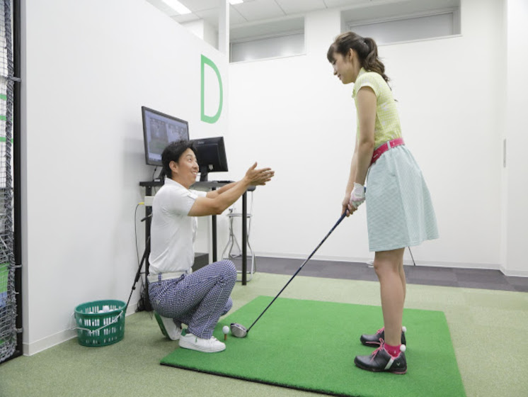 ゴルフレッスン風景