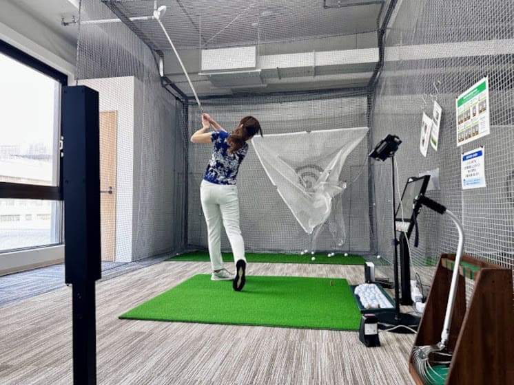 ゴルフ自主練習