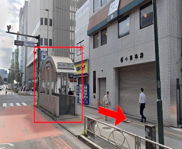 ステップゴルフ御徒町店へのアクセス①