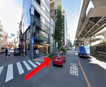 ステップゴルフ御徒町店へのアクセス②