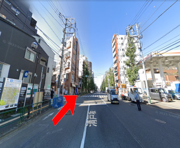 ゼンゴルフレンジ 目白台店へのアクセス④