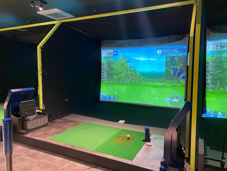 ゴルフシミュレーター打席